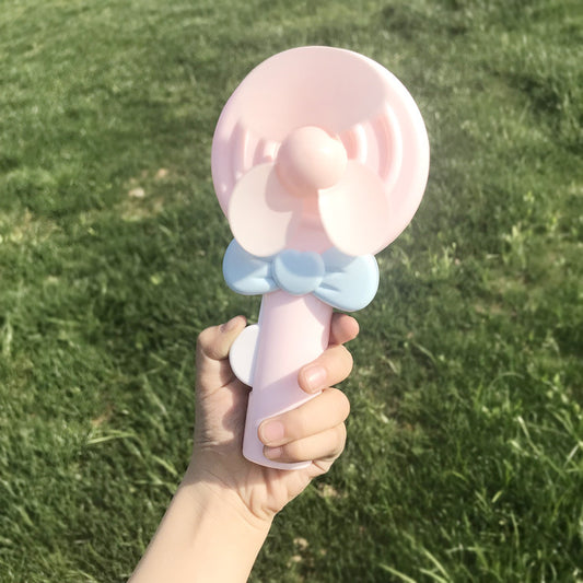 hand pressed fan