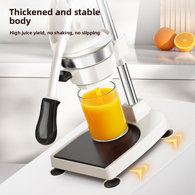Hand-pressed fresh juice extractor