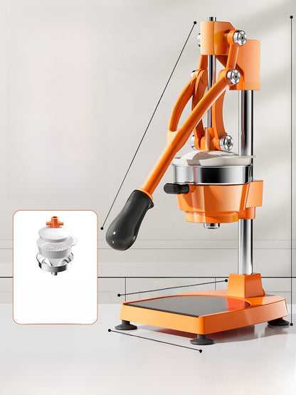 Hand-pressed fresh juice extractor