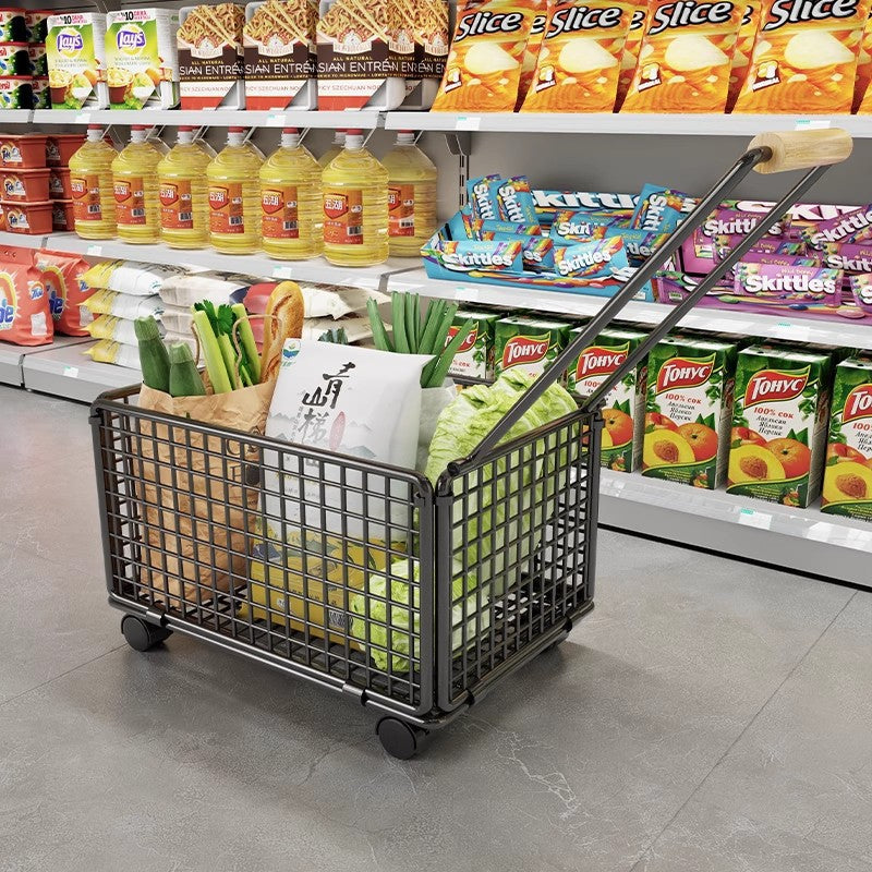 Hand-pulled trolley