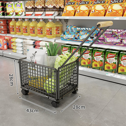 Hand-pulled trolley