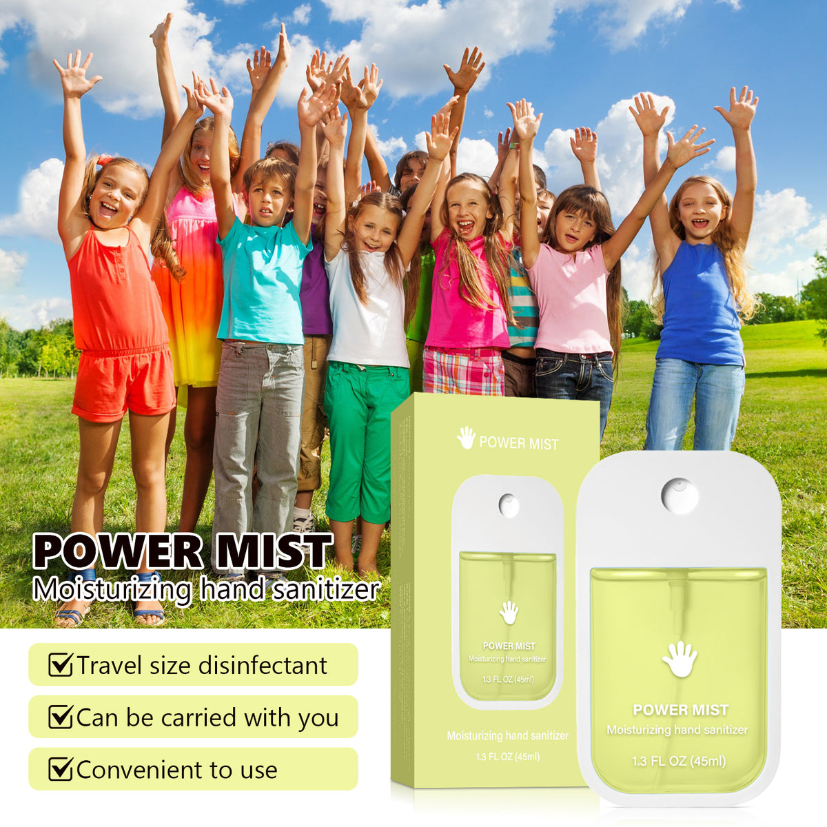hand sanitizer spray