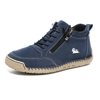 Hand-Stitched Soft Sole Flat Shoes