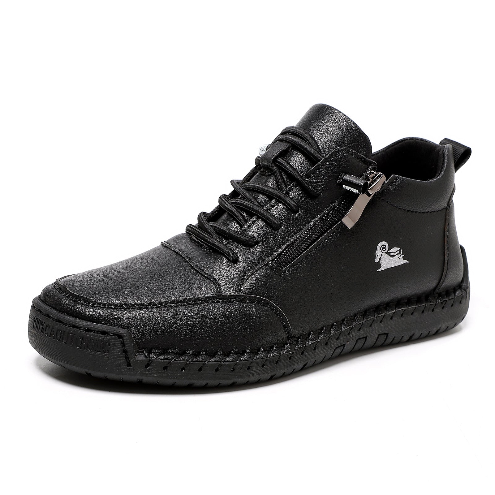 Hand-Stitched Soft Sole Flat Shoes