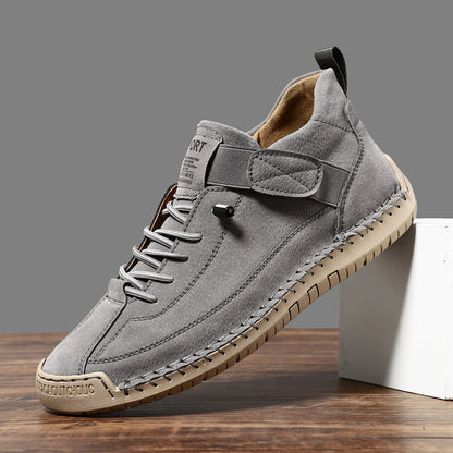 Hand-Stitched Women Casual Shoes with Soft Sole