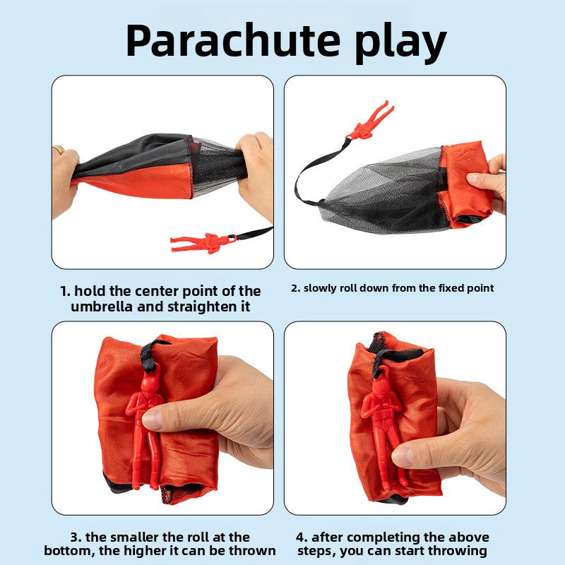 Hand Thrown Parachute Toy