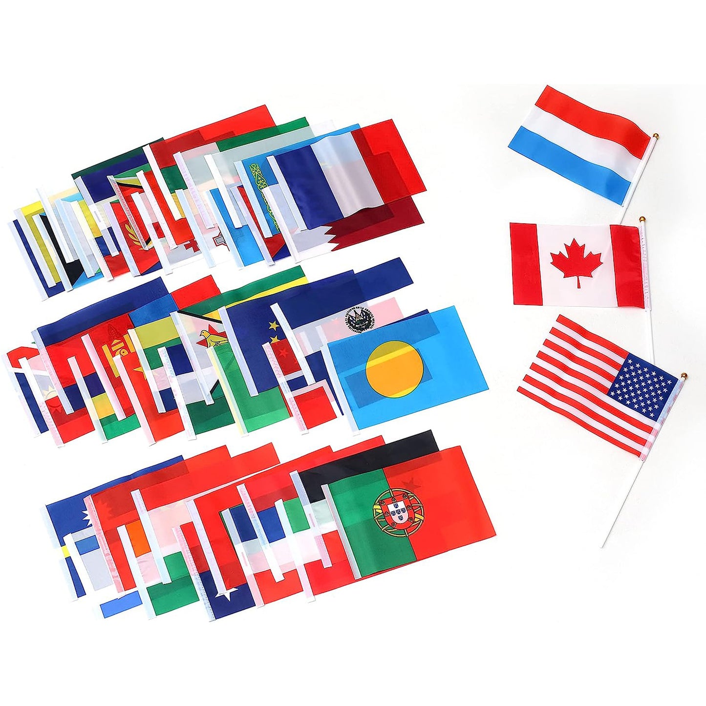Hand Waved Flag