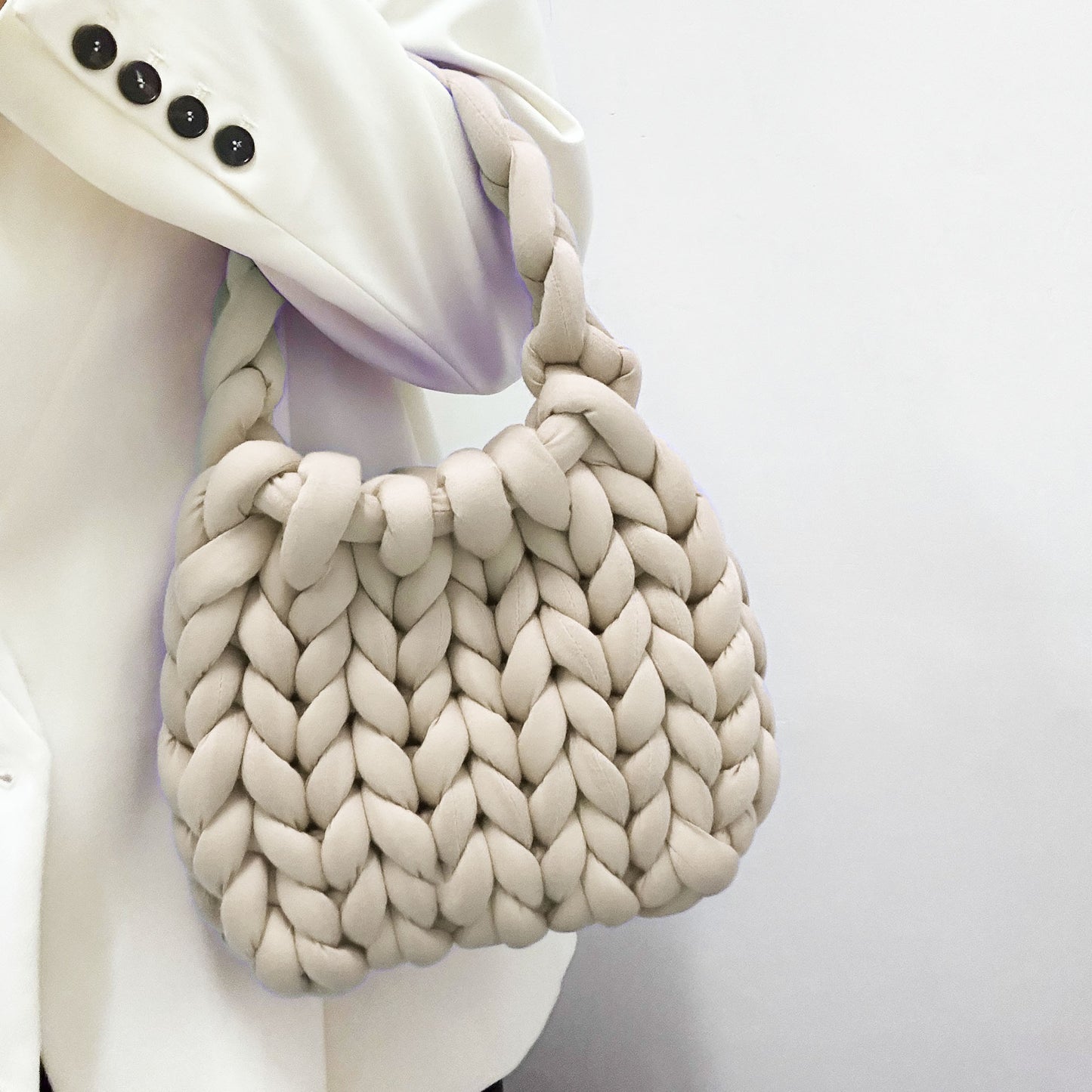 Hand-woven bag