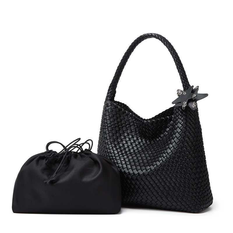 Hand-Woven Large Capacity Tote Bag