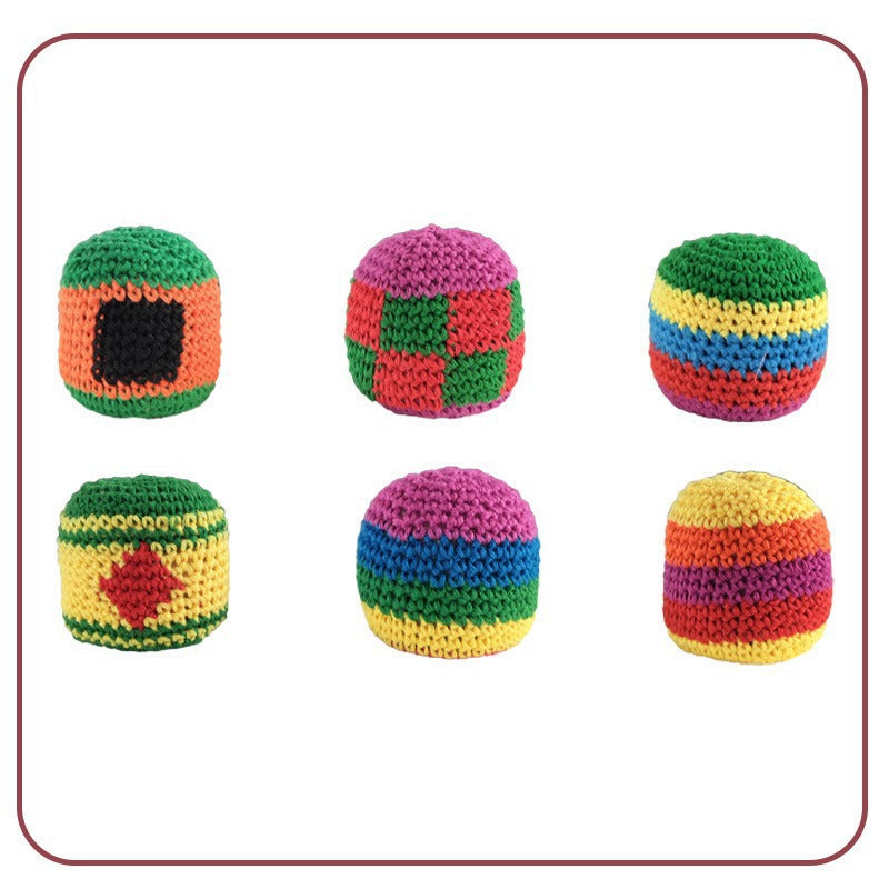 Hand-Woven Sandbag Toy Ball Sets