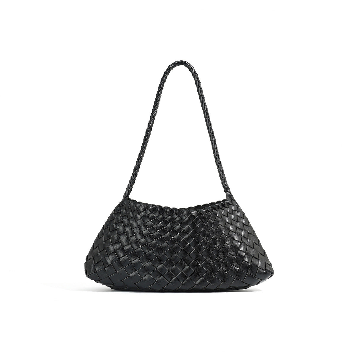 Hand-Woven Tote Bag Shoulder Handbag