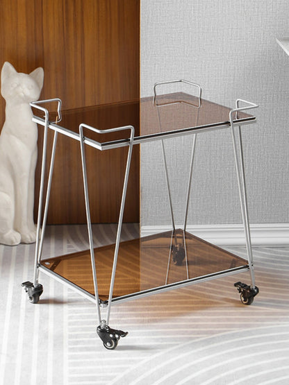Handcart storage rack