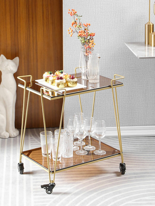 Handcart storage rack