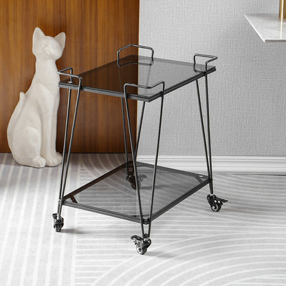 Handcart storage rack