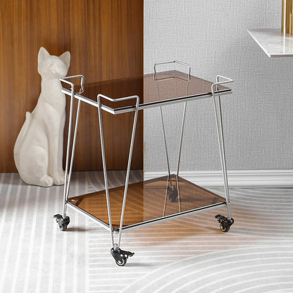 Handcart storage rack