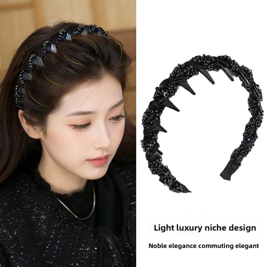 Handcrafted beaded hair band