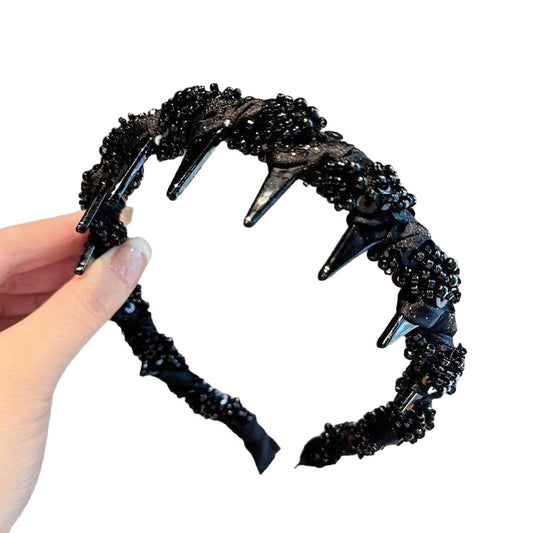 Handcrafted beaded hair band