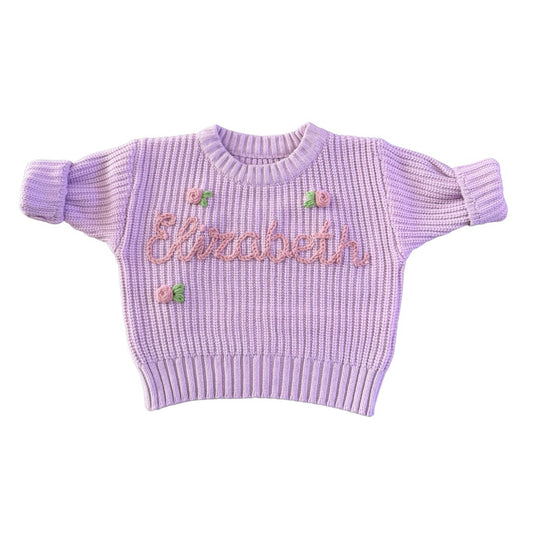Handcrafted Knitted Baby Sweater