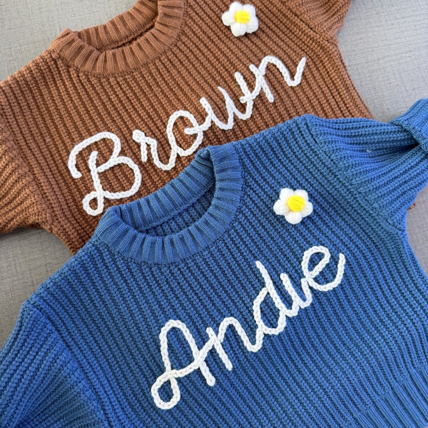 Handcrafted Knitted Baby Sweater