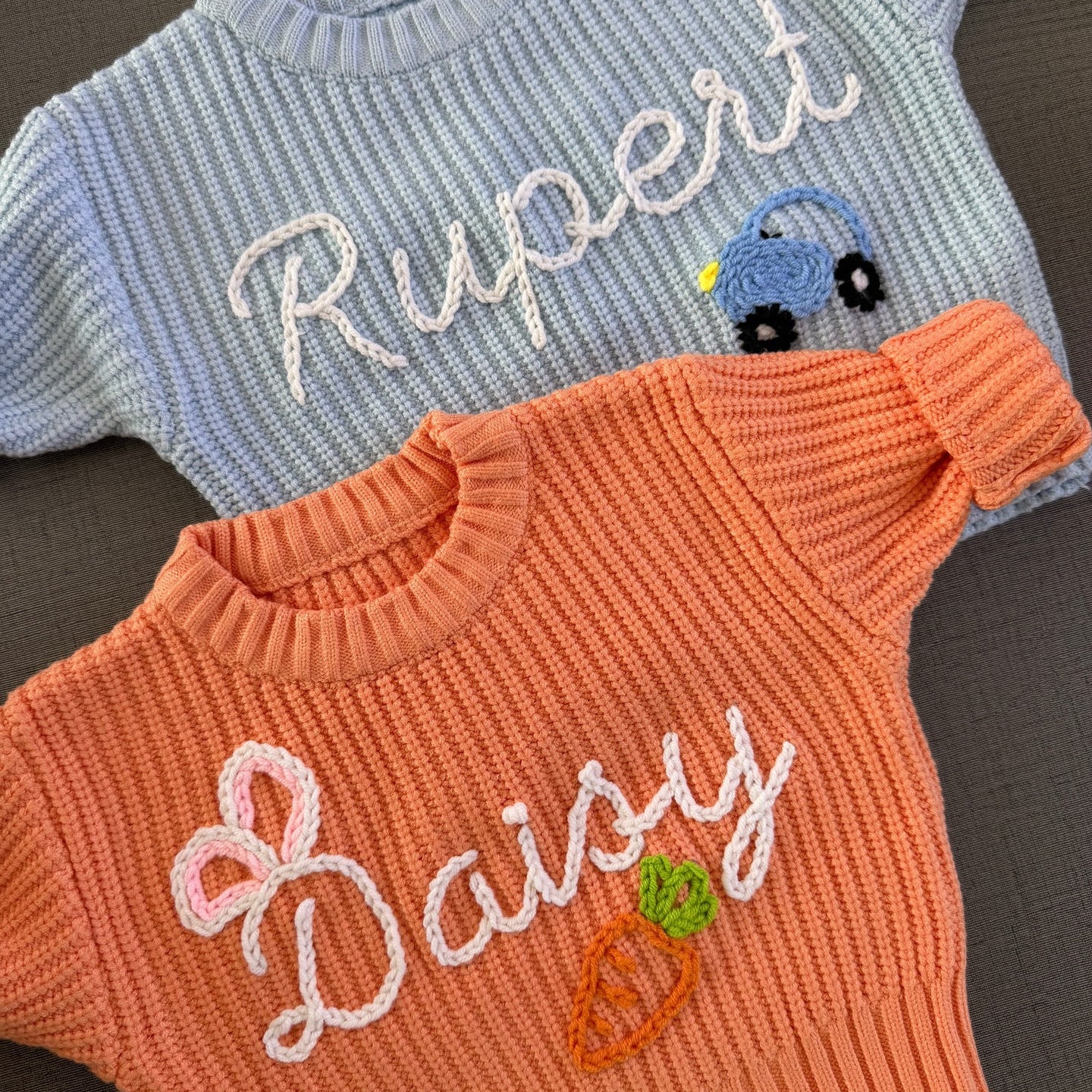 Handcrafted Knitted Baby Sweater