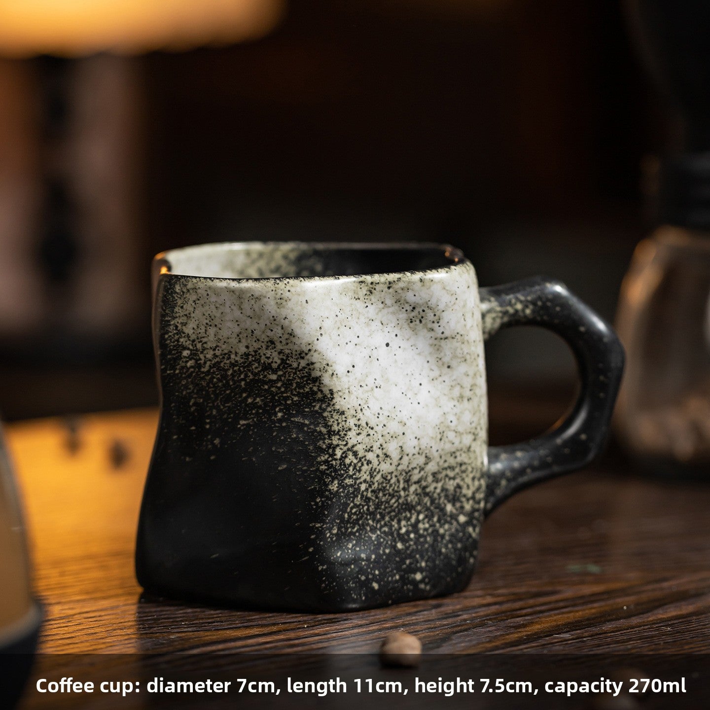 Handcrafted rough earthenware cups
