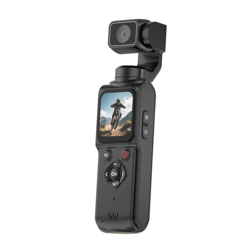 Handheld 4K Sports Camera with Gimbal Stabilization