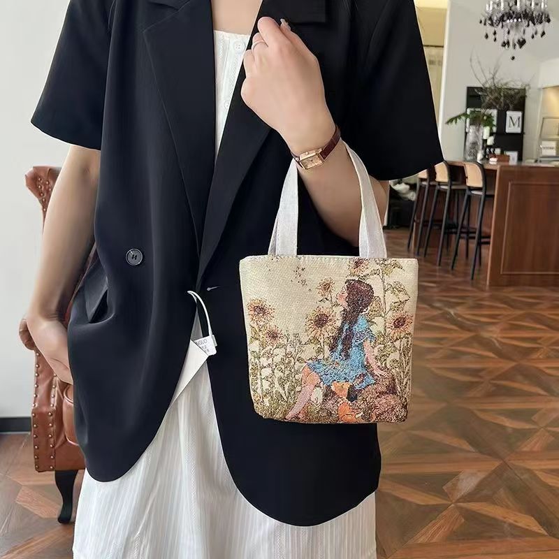 Handheld Canvas Mini Bag