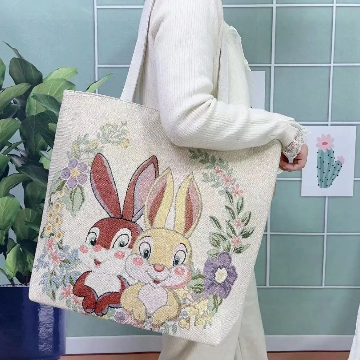 Handheld Canvas Mini Bag