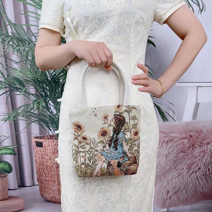 Handheld Canvas Mini Bag
