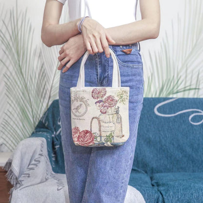 Handheld Canvas Mini Bag