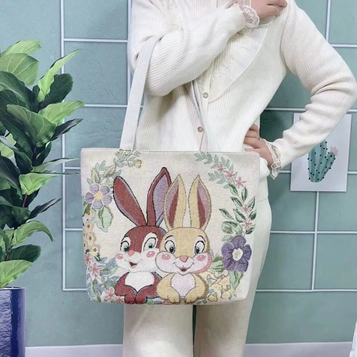 Handheld Canvas Mini Bag