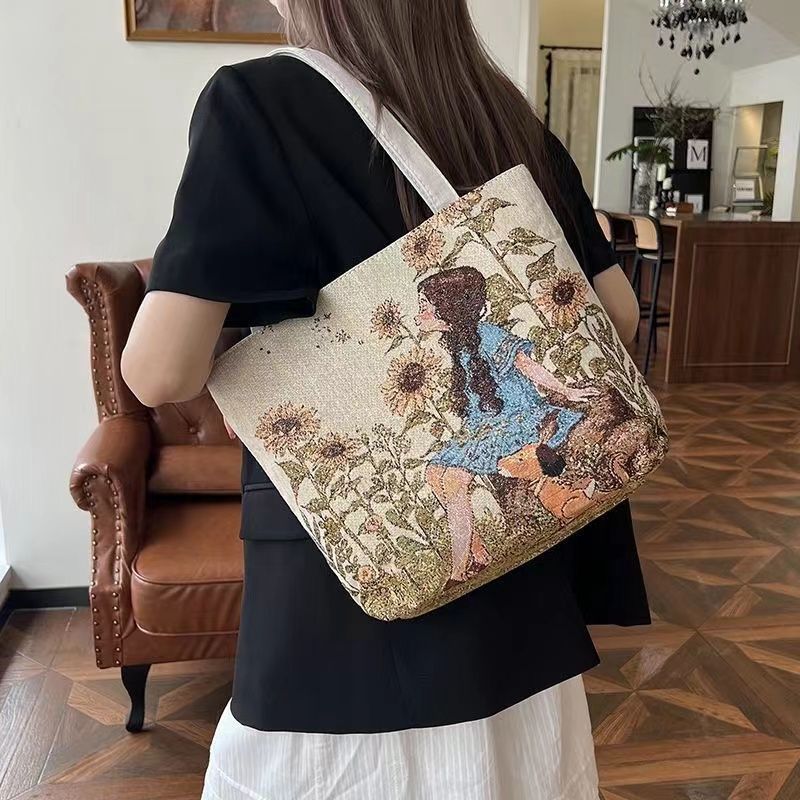 Handheld Canvas Mini Bag