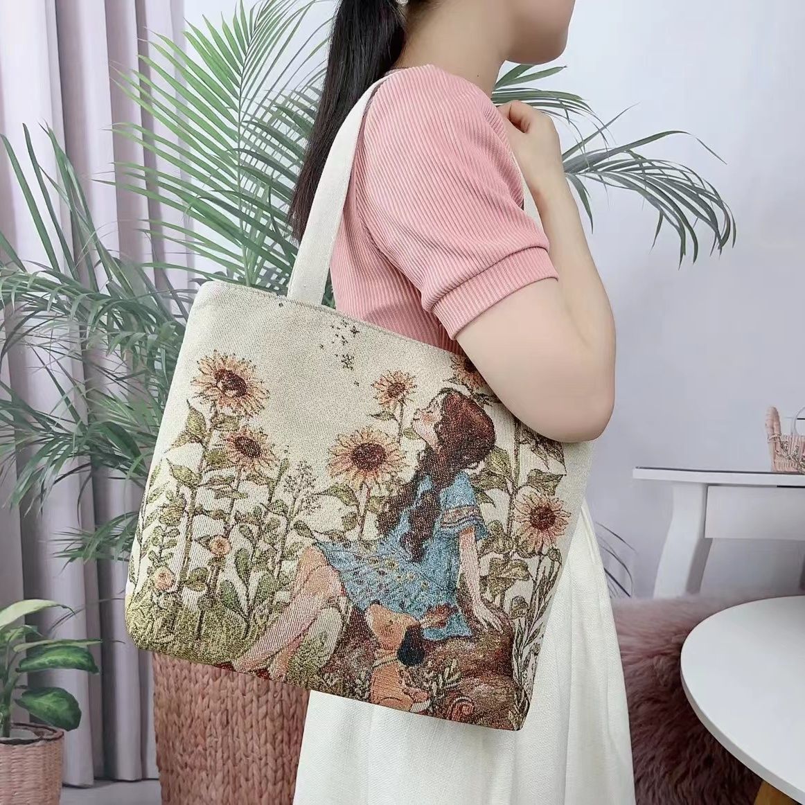 Handheld Canvas Mini Bag