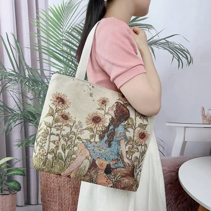 Handheld Canvas Mini Bag