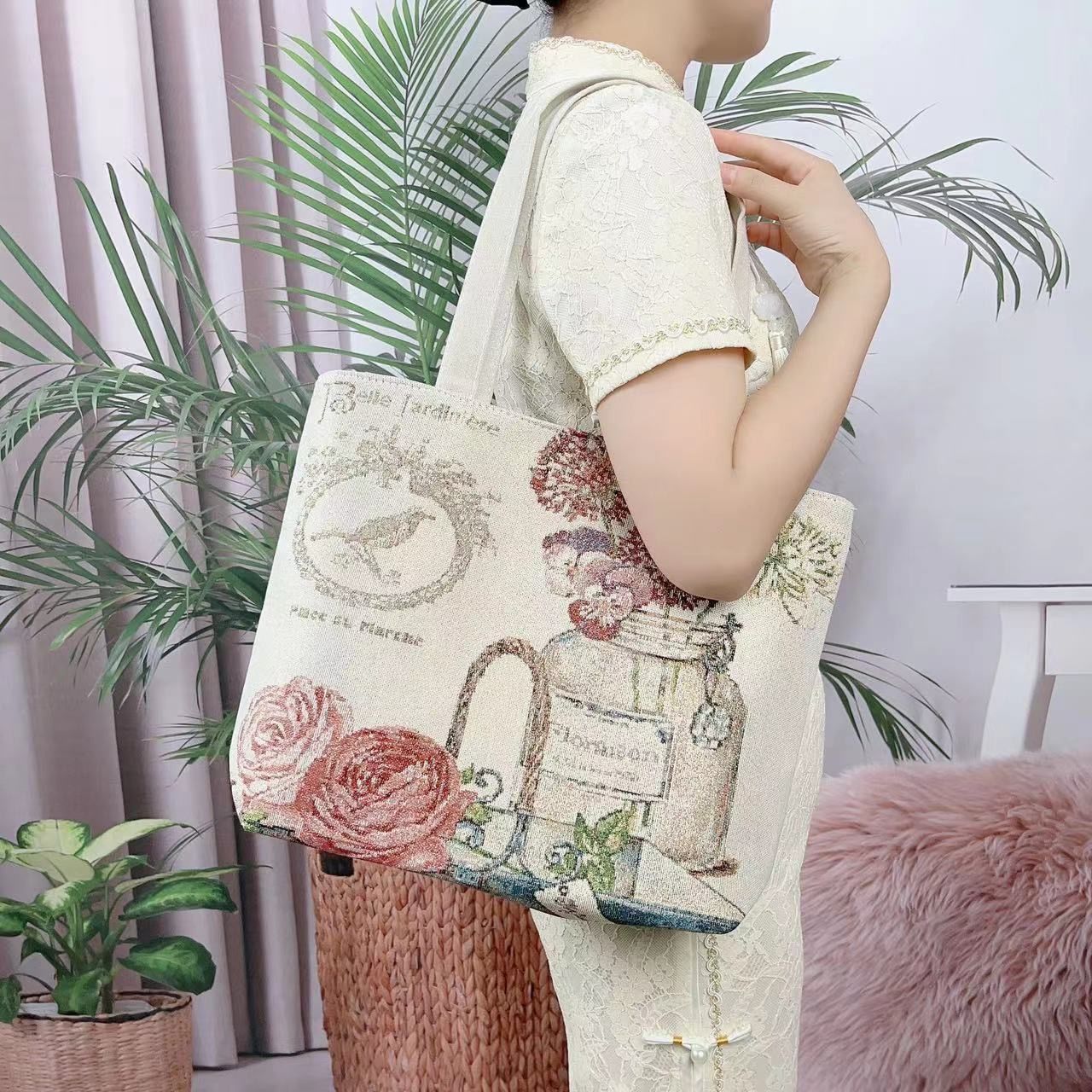 Handheld Canvas Mini Bag