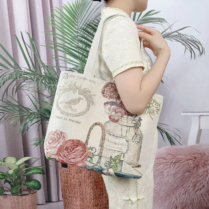 Handheld Canvas Mini Bag