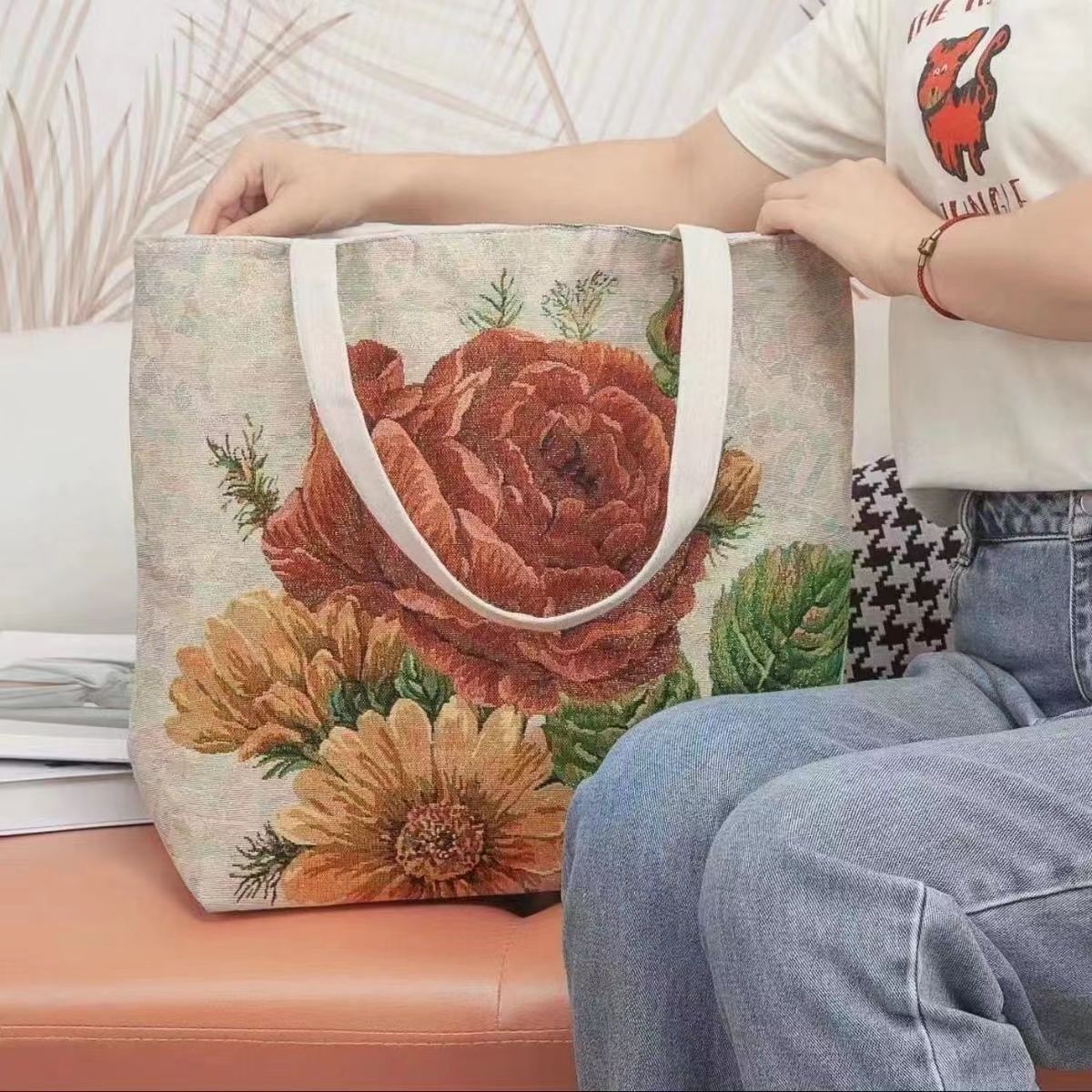 Handheld Canvas Mini Bag