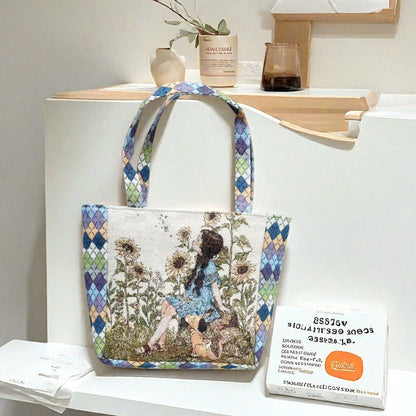 Handheld Canvas Mini Bag