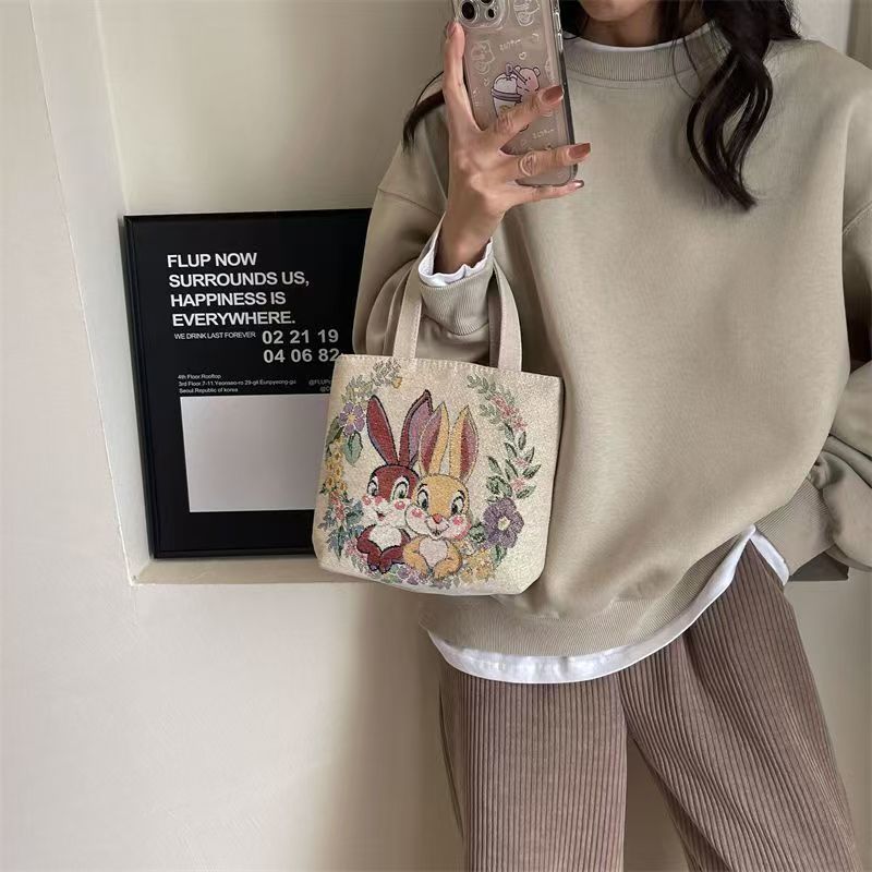 Handheld Canvas Mini Bag