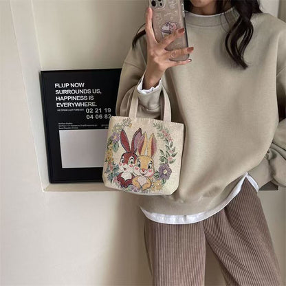 Handheld Canvas Mini Bag