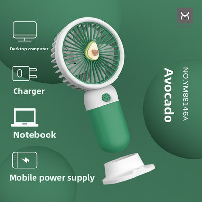 Handheld cartoon-style small fan