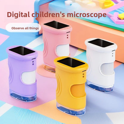 Handheld Childrens Educational Microscope