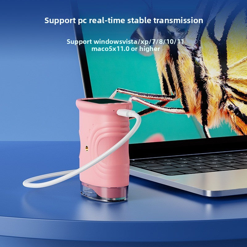 Handheld Childrens Educational Microscope