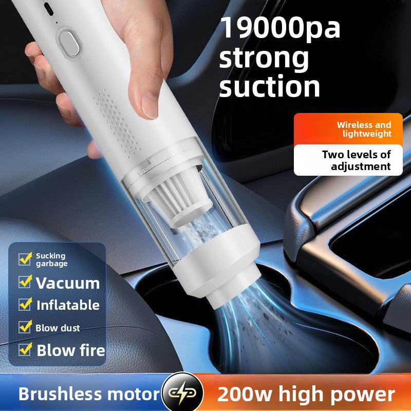 Handheld Cordless Car Vacuum Cleaner with Blowing Function