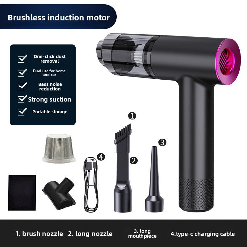 Handheld Cordless Car Vacuum Cleaner with Blowing Function