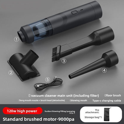 Handheld Cordless Car Vacuum Cleaner with Blowing Function