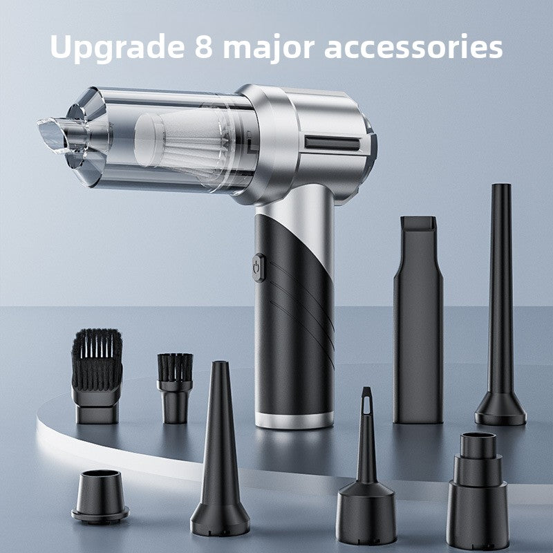 Handheld Cordless Vacuum Cleaner with Blowing and Inflation Functions