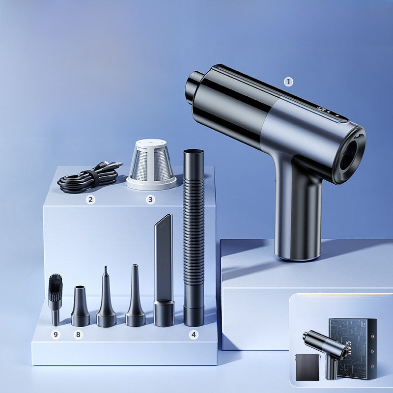 Handheld Cordless Vacuum Cleaner with Blowing and Suction