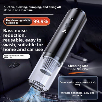 Handheld Cordless Vacuum Cleaner with Suction and Blowing Function