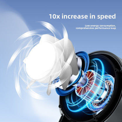 Handheld Digital Display USB Rechargeable Fan